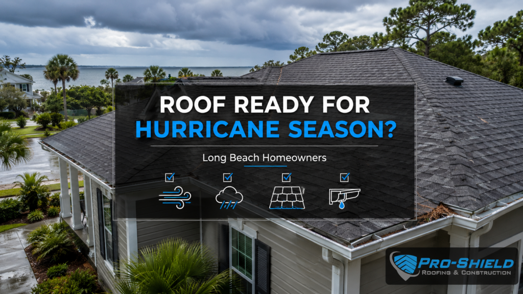 Long Beach roof hurricane season checklist for homeowners