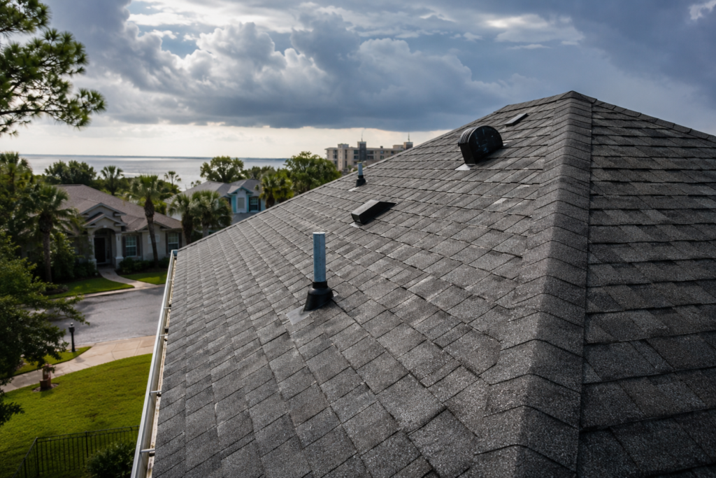 Gulfport roof inspection before tropical storm