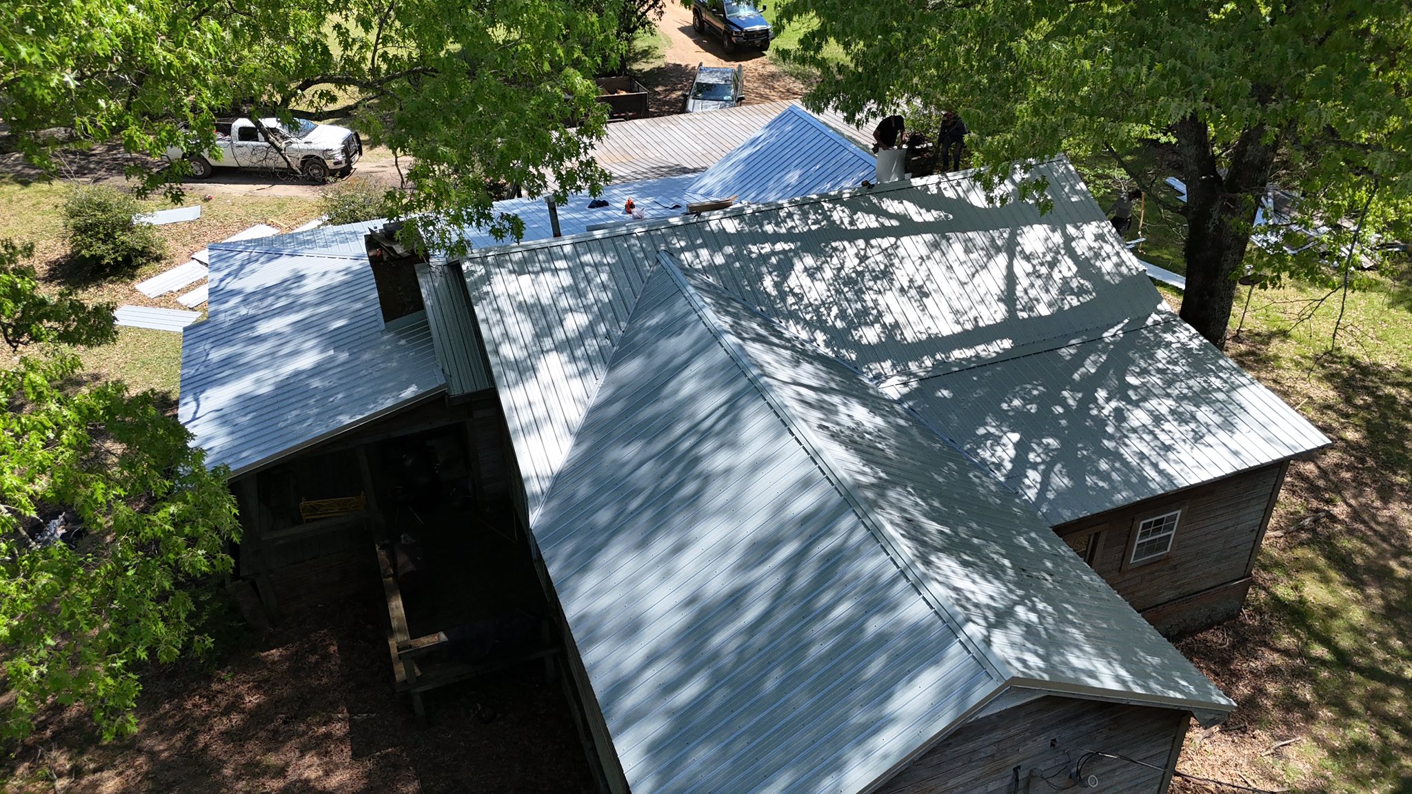 Completed roof replacement by Pro Shield Roofing serving Jackson MS