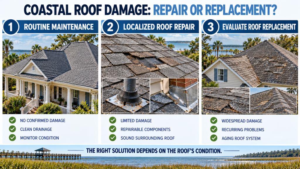 Coastal Roof Damage Repair or Replacement (1)